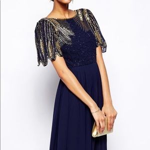 Embellished Lena Maxi Dress.